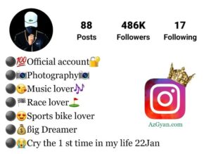 Bike Lover Bio For Instagram