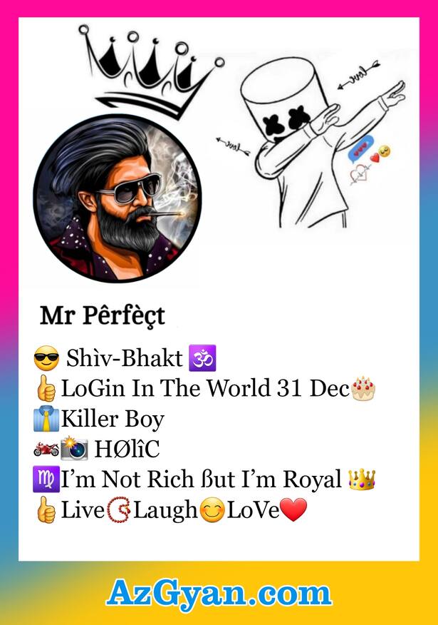 Facebook VIP Bio Text