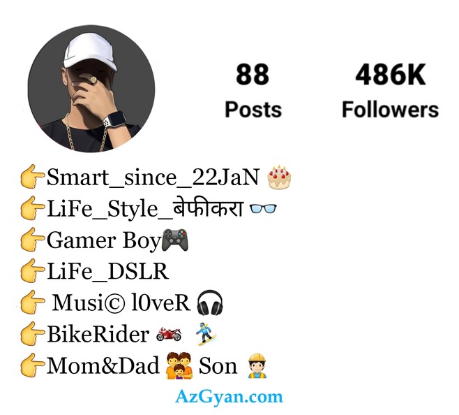 Instagram Bio For Boys Attitude