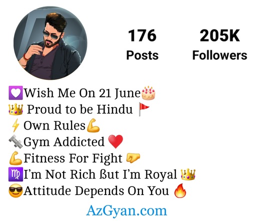 Instagram Bio For Hindu Boys