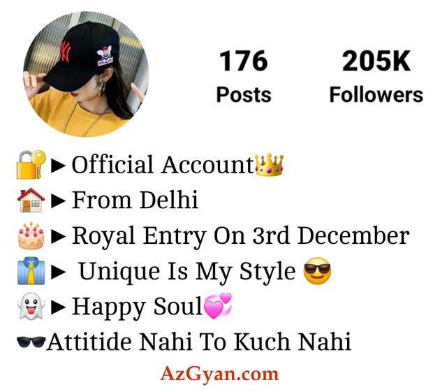 Stylish Bio For Instagram For Girls