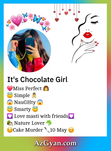 fb bio for girls