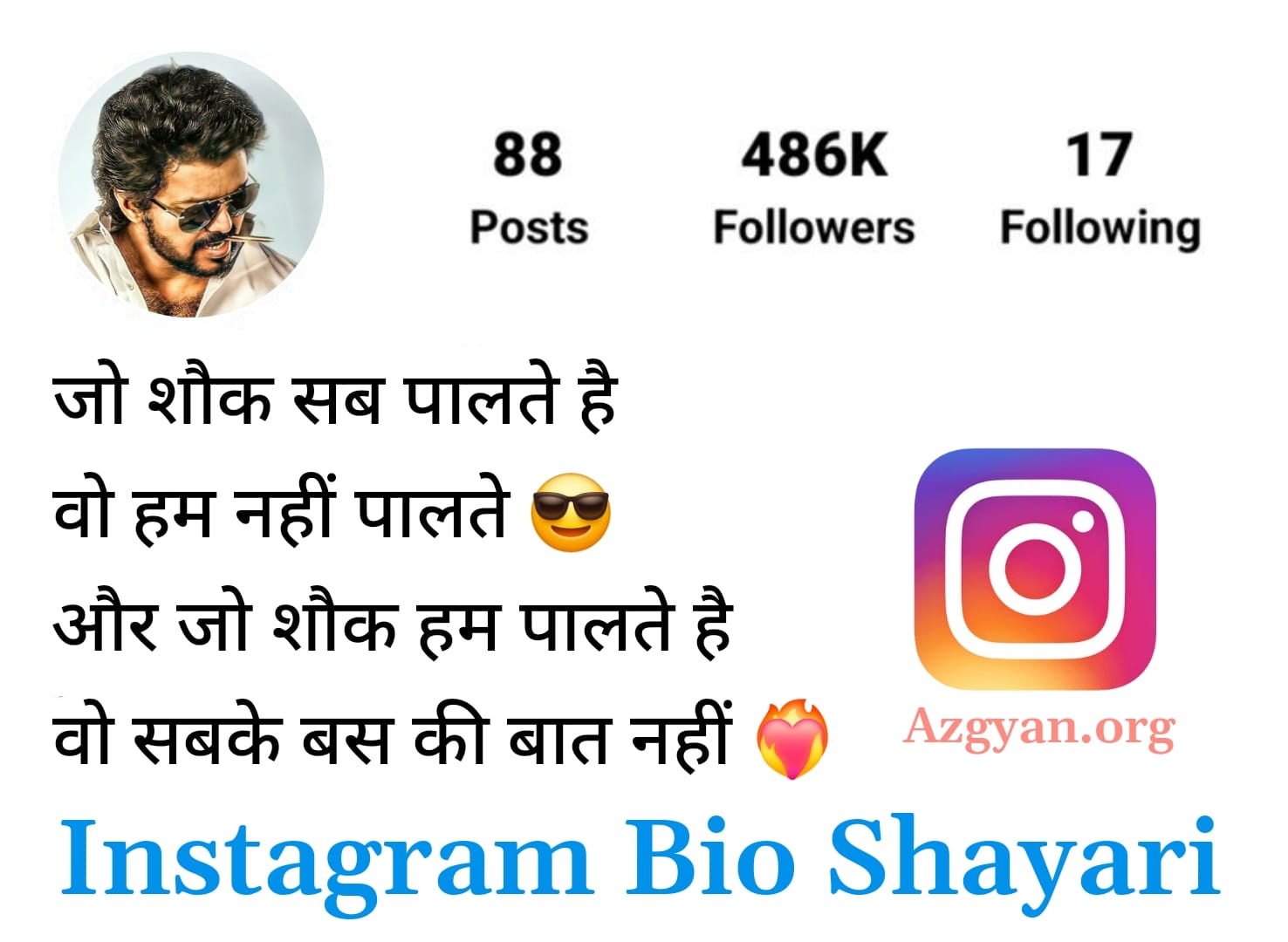 Instagram Bio Shayari